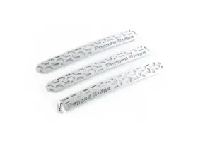 13311.50 Rugged Ridge Door Handle Inserts Brushed Tread 2-d Fits Jeep Wrangler