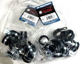 S.u.r.&r. Cl58 S.u.r.&r. 5/8 Inch Hanger Clamps And Screws Sur&r Lot Of 20