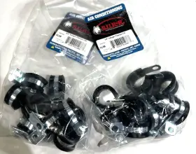 Cl58 S.u.r.&r. 5/8 Inch Hanger Clamps And Screws Sur&r Lot Of 20