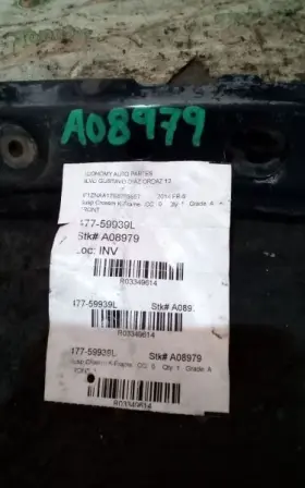 477-59939l Scion Driver Left Crossmember/k-frame Front Fits 13-20 Br-z 3349614