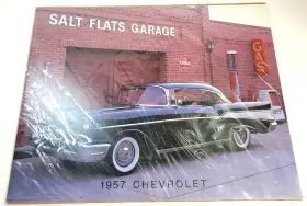 Bni-90 Scta-bni Official Merchandise Impact Images 1957 Chevrolet Bel Air Poster 16x20 Brad Wagner Salt Flats Garage