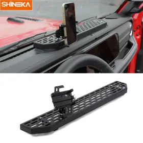 Shineka2025070215 Shineka Dash Console Phone Holder Mount Bracket Expand For Jeep Wrangler Jl Jt 2024-2025