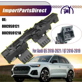 80c959121 Soillar For Audi Q5 2018-2021 Q7 2016-2019 Rear Tailgate Trunk Lid Lamp Light Switch