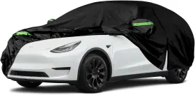 Jl-00616 Sportuli Waterproof Car Cover Replace For 2020-2025 Tesla Model Y All Black
