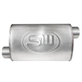 Stainless Works Tm5c3o3ops Muffler 5x9x14 O/o 3 I/o
