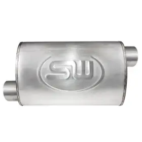 Tm5c3o3ops Stainless Works Muffler 5x9x14 O/o 3 I/o