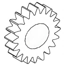 Stevens Lake Parts 515962m1 Auxiliary Hydraulic Idler Gear Mf Fits Massey Ferguson 135 150 165 175