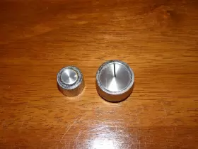 Cp-7670 Sun Set Of 2 Knobs For Vintage Inductive Diagnostic Analyzer Oem Parts