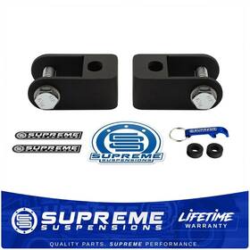 Supreme Suspensions 62507 Rear Stock Shock Extender Fits 2003-2017 Chevy Gmc Canyon Van Colorado 2wd 4wd