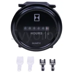 2420009 Svyoroo 19506 10-80v Hour Meter For Hobbs Stewart Warner Models Dc Quartz