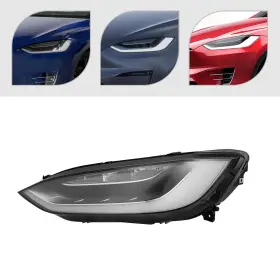 103431600c Tbvechi For 2015-2019 Tesla Model X Led Headlight Assembly Headlamp Left Driver Side Lh