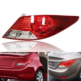 Tbvechi 12094466 For 2012 2013 2014 Hyundai Accent Right Side Tail Light Halogen Rear Taillamp