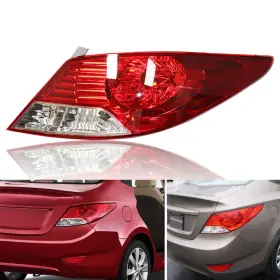 12094466 Tbvechi For 2012 2013 2014 Hyundai Accent Right Side Tail Light Halogen Rear Taillamp