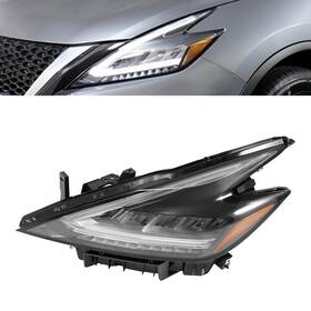 Tbvechi 260609uf0d For 2019-2021 Nissan Murano Driver Left Headlamp Led Headlight Assembly 8-pin Lh
