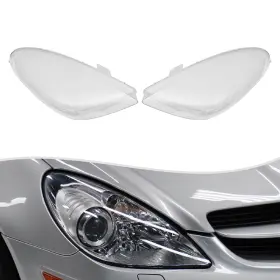R171 Tbvechi 756804819354 For Mercedes-benz Slk Class Headlight Lens Covers Headlamp 2005-2011