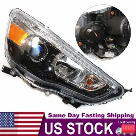 8301c224 Tbvechi For Mitsubishi Outlander Sport 2011-2019 Right Side Headlight Halogen Headlamp