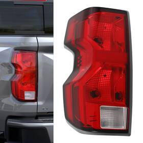 Tbvechi 86595173 For 2023-2025 Chevy Colorado Lt Wt Trail Boss Rear Tail Light Left Side Halogen
