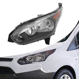 Tbvechi Fo2502327 Headlight For 2014-2018 Ford Transit Connect Halogen Headlamp With Bulb Driver Side