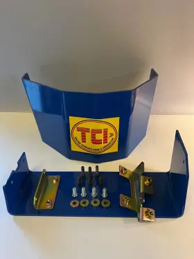 Tci Automotive 788120021074 Transmission Shield Kit Chrysler Mopar Torqueflite 727 #910000 Blue