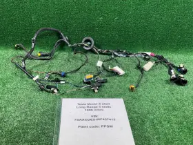1552579-00-c Tesla 2021-2024 Model X Rear Passenger Side Door Cable Wiring Harness Loom Right