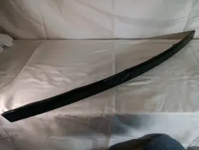 1772479-00-e Tesla Model S Plaid Tailgate Applique Blank Gloss Black 2021-2023
