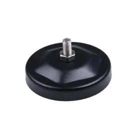 Bt-001 Teswelight 1pc Mini Magnetic Base Light Bar Mounts 3 Inch Round Universal Fit Strong Sucker