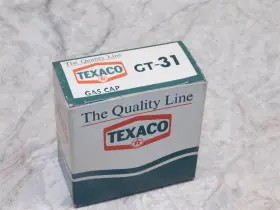 Gt-31 Texaco Vintage Nos Gas Cap In Box - Fits 1966-69 Ford Fairlane And Torino