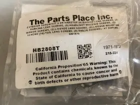 Hb2808t The Parts Place Inc. Exterior Screw Kit - Fits Oldsmobile Cutlass