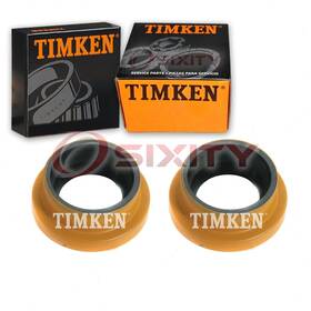 Timken Sx-3547 2 Pc Front Axle Shaft Seals For 1975-1989 Dodge W100 Driveline Axles Bs