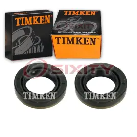 Sx-4384 Timken 2 Pc Front Axle Shaft Seals For 2003-2004 Chevrolet Silverado 2500 Ju