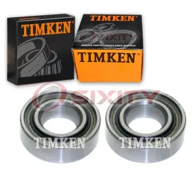 Sx-9885 Timken 2 Pc Rear Wheel Bearings For 1968-1972 Mercury Montego 3.3l 4.1l 5.0l Lu