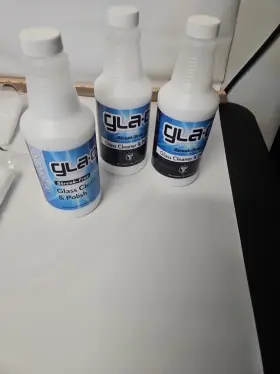 Topcoat 644216806959 3 Bottles Of Gla-c Streak Free Glass Cleaner And Polish