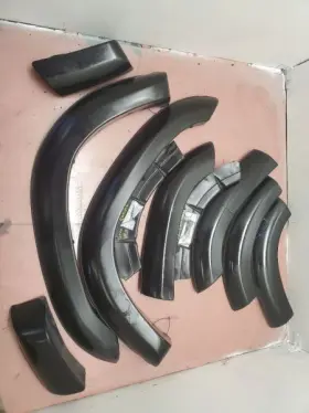111.to1500 Toyota 4 Runner Sr5 Large Fender Flare/extension 8 Piece Set 2000 Black Afm