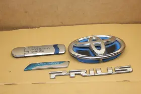 75441-47060 Toyota Oem Rear Trunk Emblems Plug In Hybrid Synergy Drive For 2012-2015 Prius