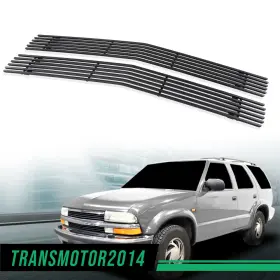 Tra727196 Transmotor2014 Fit For 94-99 Chevy Blazer/c/k Pickup/suburban/tahoe Grille Insert Black Billet