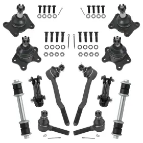 Psa65359 Trq Front Steering And Suspension Kit Ball Joint Sway Bar Stabilizer Link Tie Rod