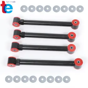 Tr60164 Turitrade For Dodge Ram 94-09 4x4 Upgraded Adjustable Front Upper Lower Control Arms 0-6 Inch