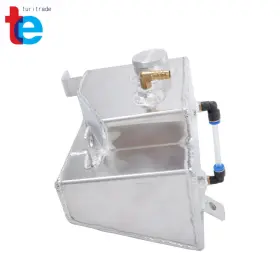 Tr66488 Turitrade Aluminum Radiator Coolant Expansion Overflow Tank For Mazda Miata 90-97 1.6/1.8l