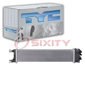 Sx-0213 Tyc Auxiliary Radiator For 2014-2020 Ford Fusion 1.5l L4 Cooler Cooling Va