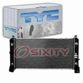 Sx-8925 Tyc Front Radiator For 2007 Gmc Sierra 1500 Classic 6.0l V8 Cooler Cooling Of