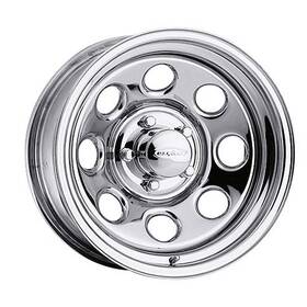 U.s. Wheel 043-5734p U.s. Chrome Crawler Series 43 Size 15 X 7 Bolt Circle