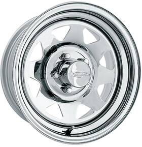 U.s. Wheel 75-5860 U.s. Chrome 8 Spoke Series 75 Size 15 X Bolt Circle 6