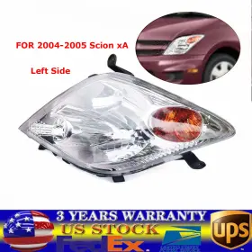 8110652450 Unbrandedunbranded Left Driver Side Lh Headlight Halogen Head Lamp Assembly For Scion Xa 2004 2005