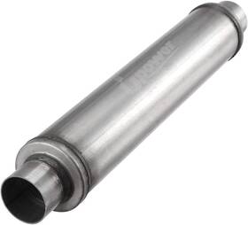 Upower 185996 2.25 Inch Inlet/outlet Exhaust Muffler 18 Body Length 22 Overall Length