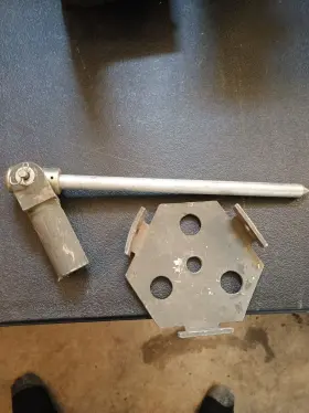 7339510 Us Surplus Military Radio Ab 155 Swivel Antenna Base Ham Flag Pole M151 M998 M1151 M35 M38