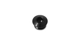 Vibrant Performance 10993 Aluminum -8an Orb Slimline Port Plug Without -ring - Anodized Black