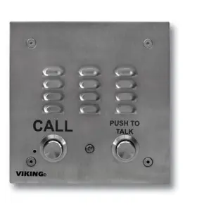 E-30-pt Viking Stainless Steel Handsfree Phon