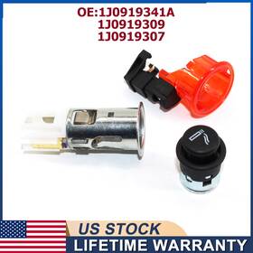 Virego 1j0919341a Piece Of 1 Cigarette Lighter Socket Plug Assembly Fit For Vw Golf