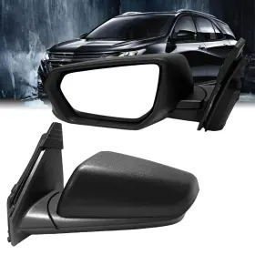 Vm241004-l Vmdccdz Left Mirror Heated Manual Folding For 2018-23 Chevy Equinox Textured Black