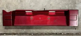 3524737 Volvo 90-92 740 Rear Reflector Decor Panel License Plate Heckblende Rare Damaged